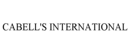 CABELL'S INTERNATIONAL trademark