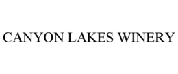 CANYON LAKES WINERY trademark