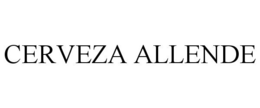 CERVEZA ALLENDE trademark