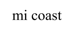 MI COAST trademark