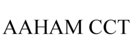AAHAM CCT trademark