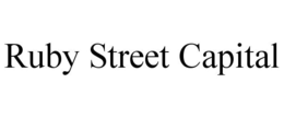RUBY STREET CAPITAL trademark