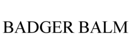 BADGER BALM trademark