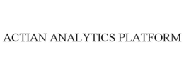 ACTIAN ANALYTICS PLATFORM trademark