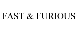 FAST & FURIOUS trademark