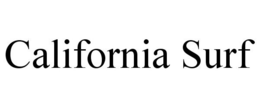CALIFORNIA SURF trademark