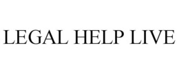 LEGAL HELP LIVE trademark