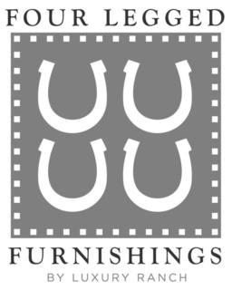 FOUR LEGGED FURNISHINGS BY LUXURY RANCH trademark