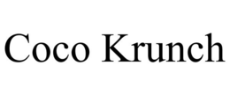 COCO KRUNCH trademark