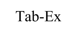 TAB-EX trademark