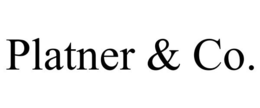 PLATNER & CO. trademark