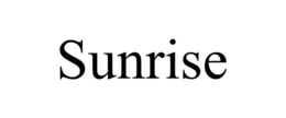 SUNRISE trademark