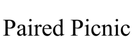 PAIRED PICNIC trademark