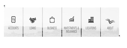 ACCOUNTS LOANS BUSINESS INVESTMENTS & INSURANCE LOCATIONS ABOUT trademark