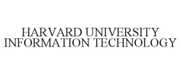 HARVARD UNIVERSITY INFORMATION TECHNOLOGY trademark