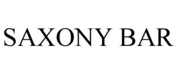 SAXONY BAR trademark