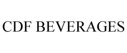 CDF BEVERAGES trademark