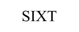 SIXT trademark