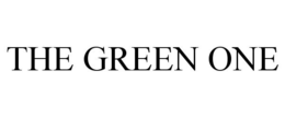 THE GREEN ONE trademark