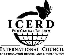 ICERD FOR GLOBAL REFORM INTERNATIONAL COUNCIL FOR EDUCATION REFORM AND DEVELOPMENT trademark