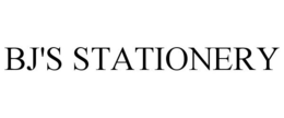 BJ'S STATIONERY trademark