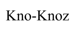 KNO-KNOZ trademark