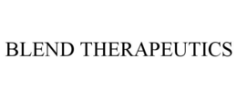 BLEND THERAPEUTICS trademark