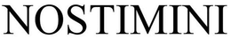 NOSTIMINI trademark