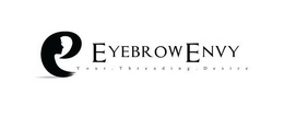 EYEBROW ENVY YOUR THREADING DESIRE trademark