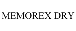 MEMOREX DRY trademark