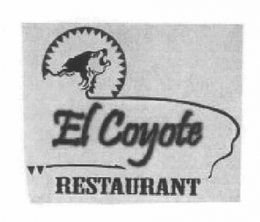EL COYOTE RESTAURANT trademark