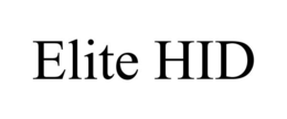 ELITE HID trademark