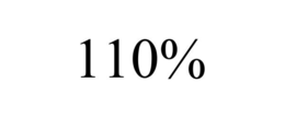 110% trademark