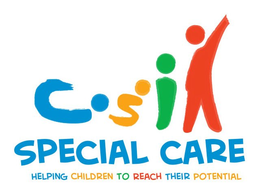 CSI SPECIAL CARE HELPING CHILDREN TO REACH THEIR POTENTIAL trademark