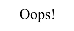 OOPS! trademark