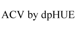 ACV BY DPHUE trademark