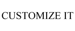 CUSTOMIZE IT trademark