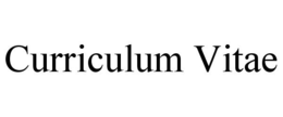 CURRICULUM VITAE trademark