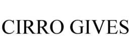 CIRRO GIVES trademark