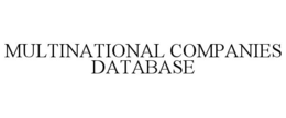 MULTINATIONAL COMPANIES DATABASE trademark