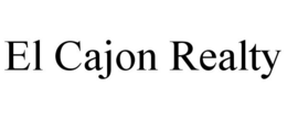 EL CAJON REALTY trademark