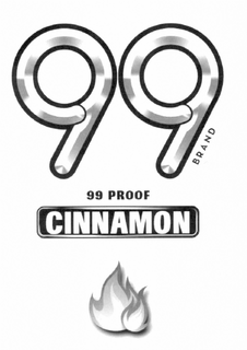99 BRAND 99 PROOF CINNAMON trademark