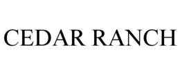 CEDAR RANCH trademark