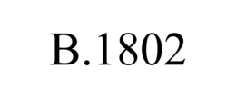 B.1802 trademark