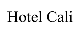 HOTEL CALI trademark