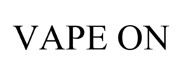 VAPE ON trademark