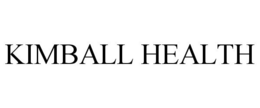 KIMBALL HEALTH trademark