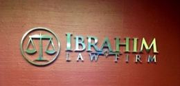 IBRAHIM LAW FIRM trademark