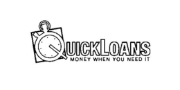 QUICK LOANS MONEY WHEN YOU NEED IT trademark