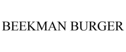 BEEKMAN BURGER trademark